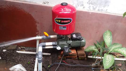 service pompa air sesetan denpasar